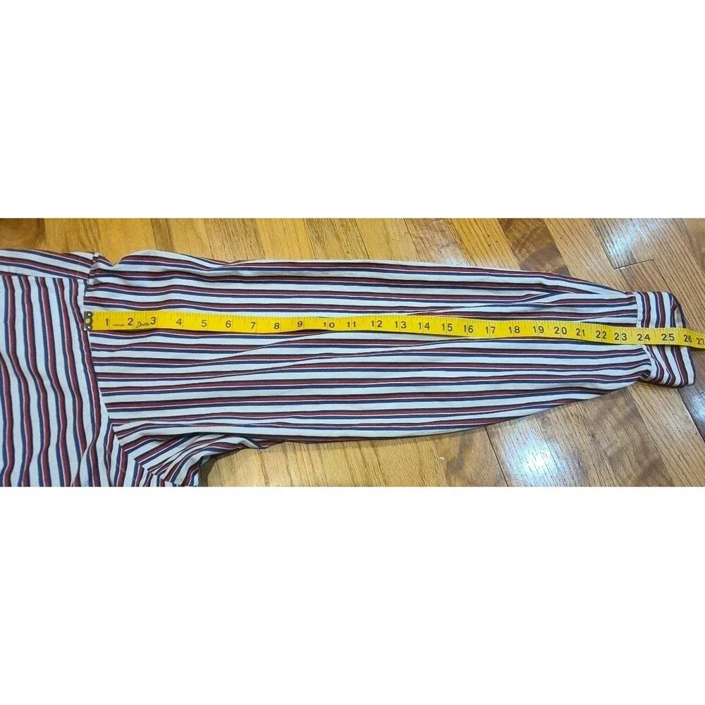 Polo Ralph Lauren Striped Polo Shirt Classic Fit Mens Size XL Red White Blue